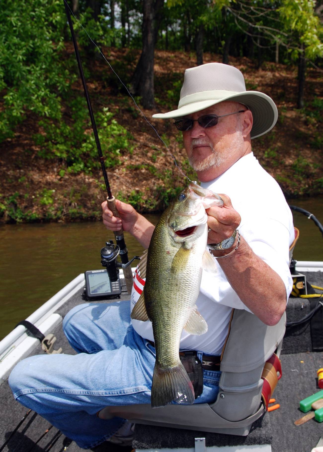 bass fishing