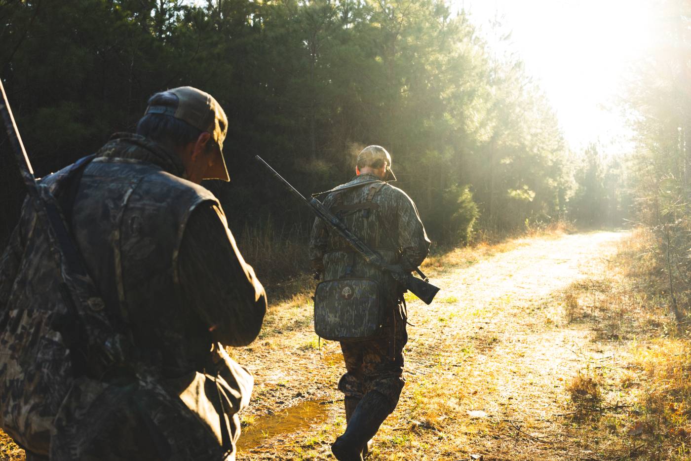 men walking